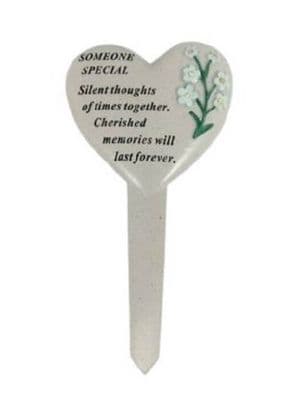 Someone Special Forget Me Not Grave Marker