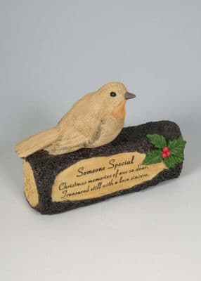 Someone Special Robin On Log