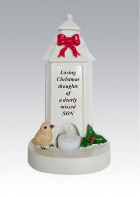 Son Lantern Shaped Christmas Memorial