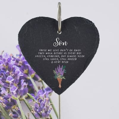 Son Slate Grave Marker