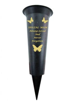 Special Mum  Grave Spike Vase