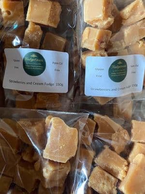 Strawberry & Cream Fudge