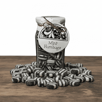 Sweet jars- Mint Humbugs