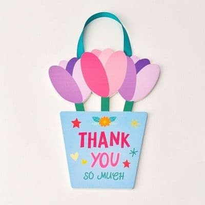 Thank you so much plaque