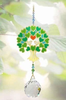 Tree of Life - Green Suncatcher