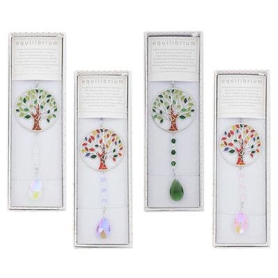 Vibrant Colours Tree of Life Suncatchers.