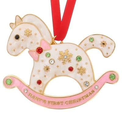 Xmas Treasures Baby Girl  1 st Christmas