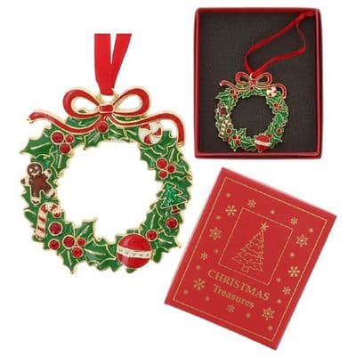 Xmas Treasures Festive Wreath