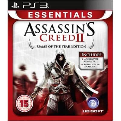 Assassins Creed 2 GOTY Edition Essentials PS3 Game