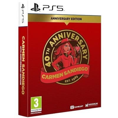 Carmen Sandiego 40th Anniversary Edition PS5 Game