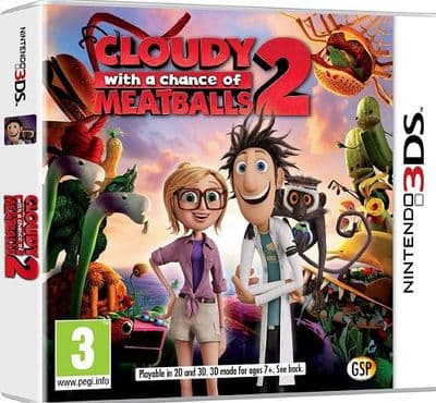 Cloudy with a Chance of Meatballs 2 3DS Game