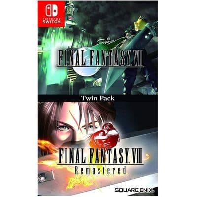 Final Fantasy VII & Final Fantasy VIII REMASTERED Twin Pack Switch Game