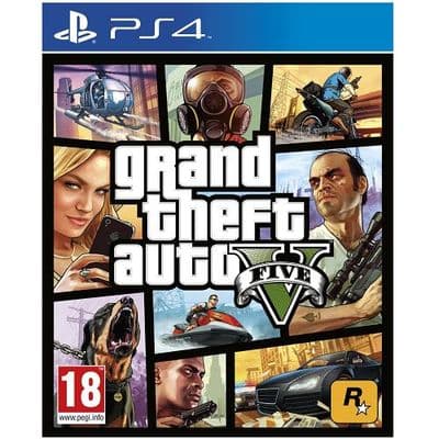 GTA Grand Theft Auto V 5 PS4 Game