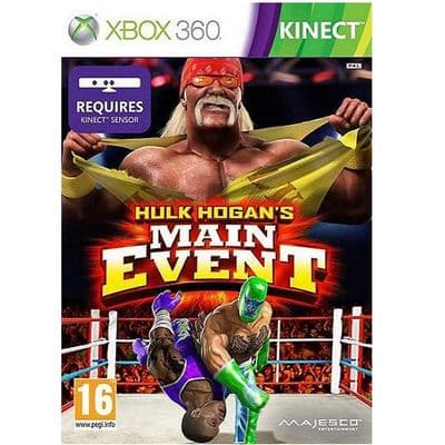 Hulk Hogans Main Event Kinect Xbox 360 Game