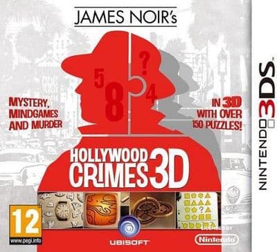 James Noir Hollywood Crimes 3DS Game