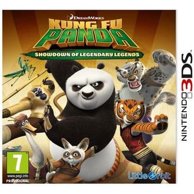 Kung Fu Panda Showdown of Legendary Legends 3DS Game