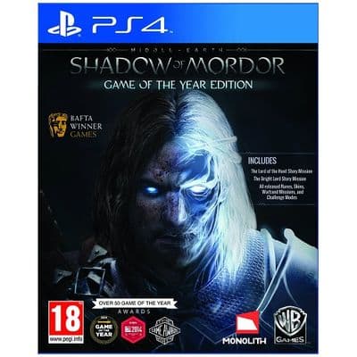 Middle-Earth Shadow of Mordor GOTY PS4 Game