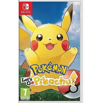 Pokemon Lets Go Pikachu Nintendo Switch Game
