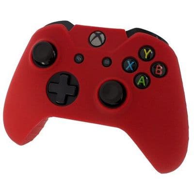 Pro Soft Silicone Skin Controller Cover [Red] for Xbox One