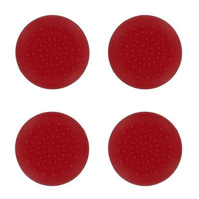 PS4 TPU Thumb Grips Red Assecure