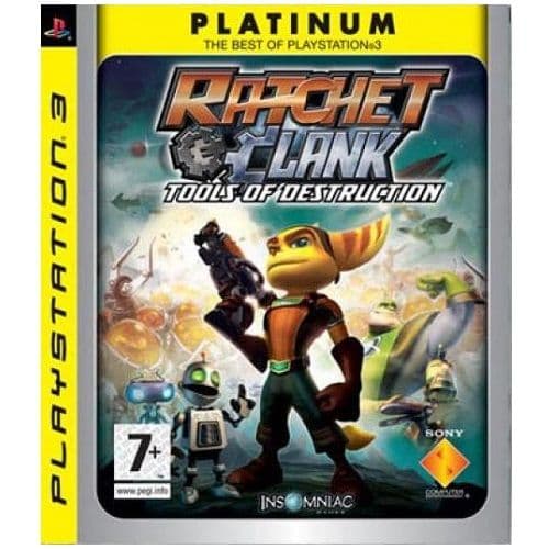 Ratchet & Clank Tools Of Destruction PS3 Game - Gamereload