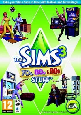 Sims 3 70s 80s & 90s Stuff PC Game