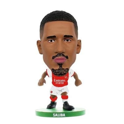 Soccerstarz Arsenal William Saliba (Classic) Home Kit