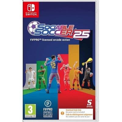 Sociable Soccer 25 [Code in a Box] Switch Game