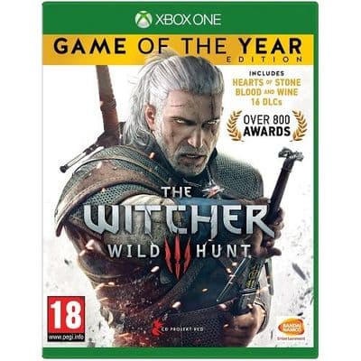 The Witcher 3 Wild Hunt Game of the Year Xbox One Game