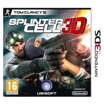 Tom Clancys Splinter Cell 3D 3DS Game