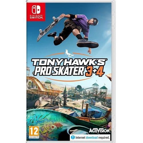 Tony Hawk's Pro Skater 3+4 Switch Game - Gamereload