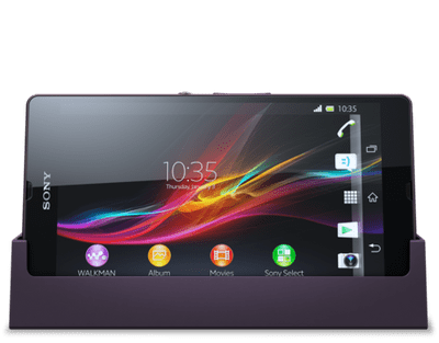 Sony Xperia Z Charging Dock DK26 | Purple