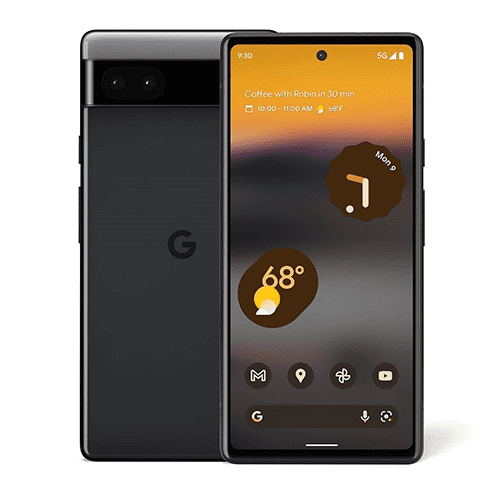 SIMフリー Google Pixel 6a Charcoal 128GB Google Pixel 6a Smartphone | 128GB Storage, 6GB RAM, Dual SIM