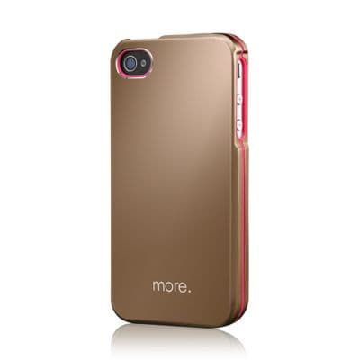 iPhone 4 / 4S More-Thing Armor Metal Hybrid Case | Rose Gold