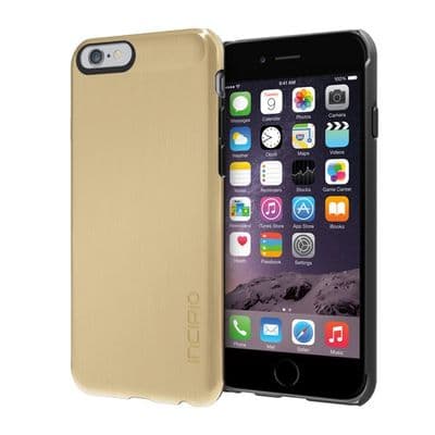 iPhone 6S / 6 Incipio Feather Shine Brushed Aluminium Case | Gold