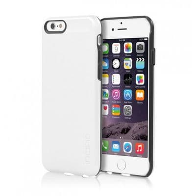 iPhone 6S / 6 Incipio Feather Shine Brushed Aluminium Case | White