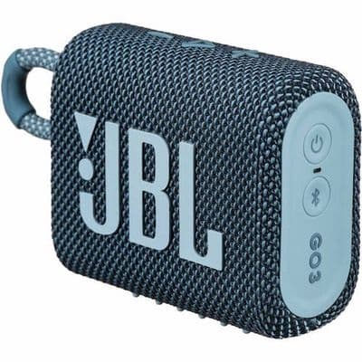 JBL GO 3 Wireless Bluetooth Speaker | Blue