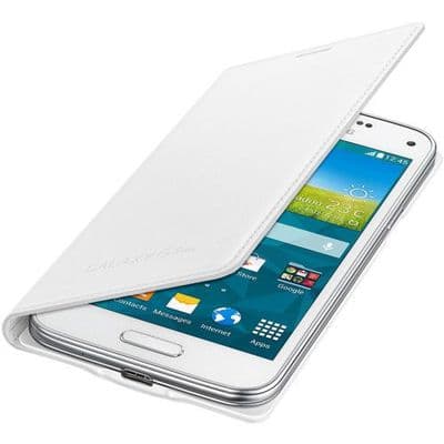 Samsung Galaxy S5 Mini Flip Cover | White