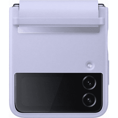 Samsung Galaxy Z Flip4 Flap Leather Cover | Serene Purple