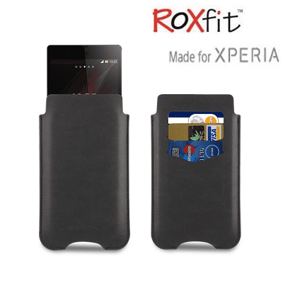 Sony Xperia Z1 & Z2 Roxfit Pocket Case | Nero Black