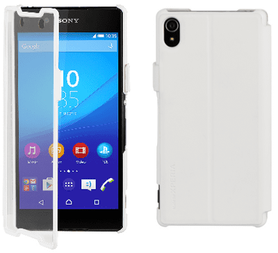 Sony Xperia Z3+ Roxfit Book Case Touch | White