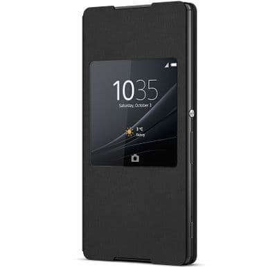 Sony Xperia Z3+ Style Cover Window Case SCR30 | Black