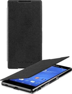 Sony Xperia Z3+ Ultra Slim Book Case | Black