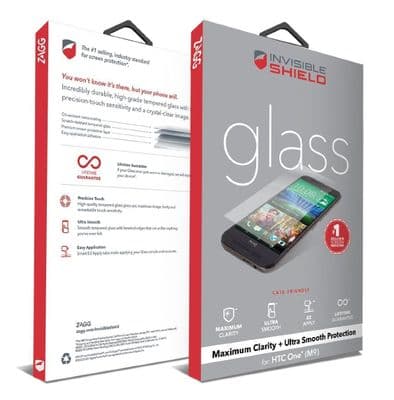 Zagg HTC One M9 Tempered Glass
