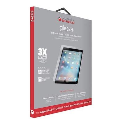 Zagg iPad Air / Air 2 / Pro / 9.7 InvisibleShield Glass+ Screen Protector