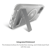 ZAGG iPhone 13 / 14 / 15 Crystal Palace Snap KS Graphene-Reinforced Case with Kickstand | Buytec