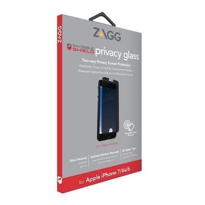 Zagg iPhone 8 / 7 / 6S / 6 InvisibleShield Privacy Glass