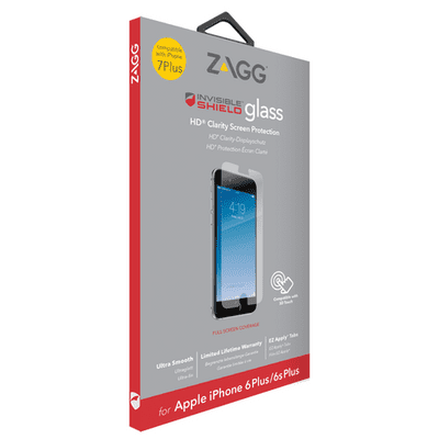 Zagg iPhone 8 PLUS / 7 PLUS  Invisible Shield Tempered Glass Screen Protector