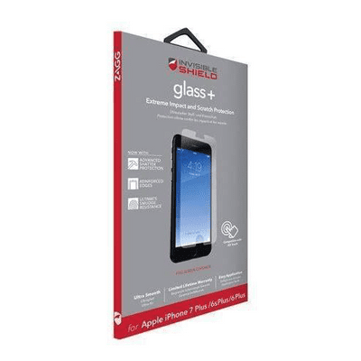 Zagg iPhone 8 PLUS / 7 PLUS  Invisible Shield Tempered Glass+ Screen Protector