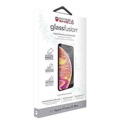 Zagg iPhone XS Max IinvisibleSHIELD GlassFusion Hybrid Glass Screen Protection